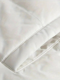 Women's Quilted Sherpa-Lined Hooded Puffer Jacket with Drawcord Hem - Maisie London