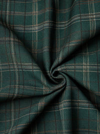 Women's Check Maxi Shirt Dress with Button-Front and Pockets - Maisie London