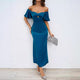 Peacock blue